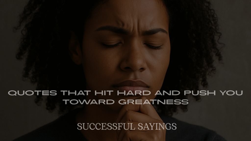 Deep Success Quotes That Hit Hard and Push You Toward Greatness