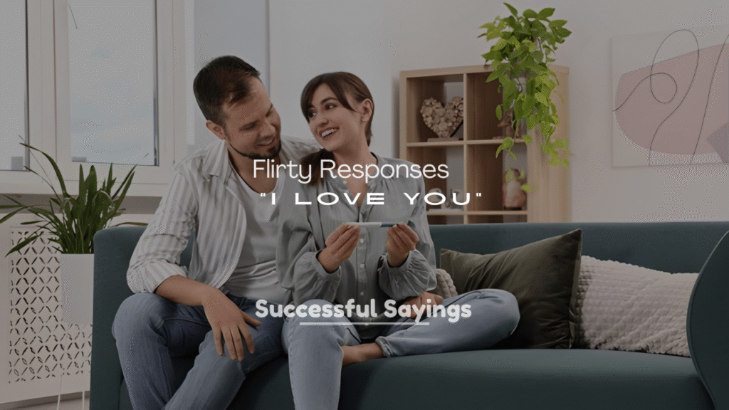 250+ Funny and Flirty Responses to “I Love You”