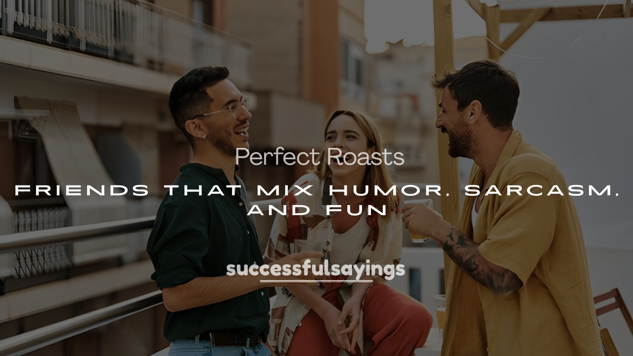 Friends That Mix Humor, Sarcasm, and Fun