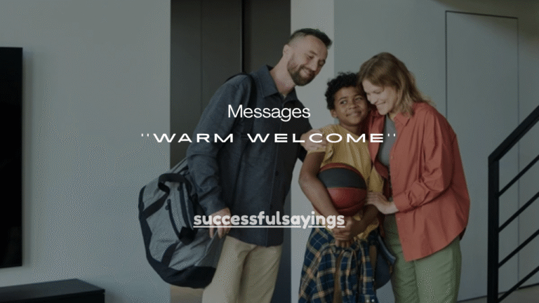 120+ Best Thank You for the Warm Welcome Messages